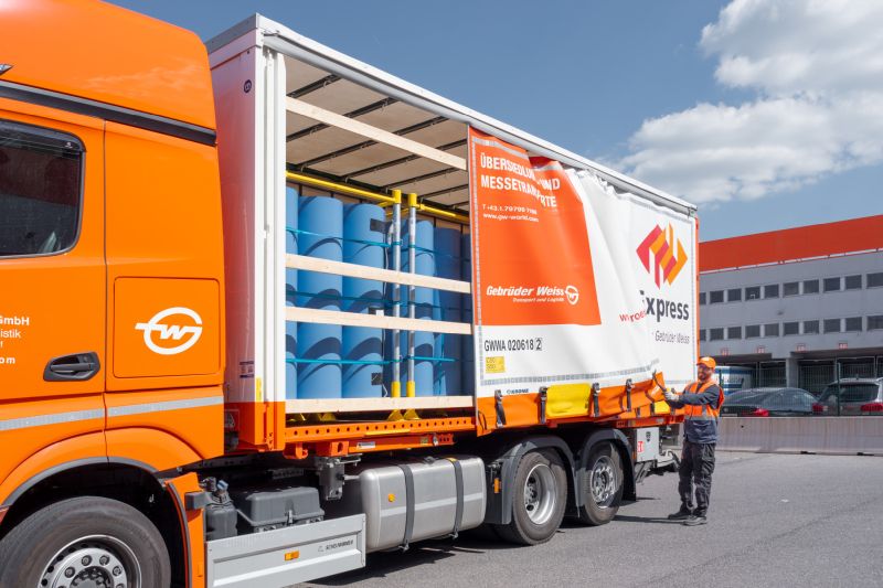 Gebrüder Weiss, logistics service provider, Austrian Handball Federation, logistics location, contract logistics, warehousing, transport